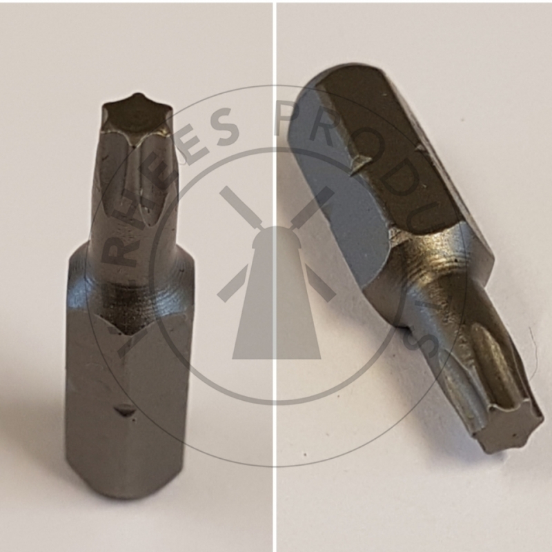 Bitje voor bolkopschroef RVS standaard Torx 20 4,2x19mm (p.5st.) 