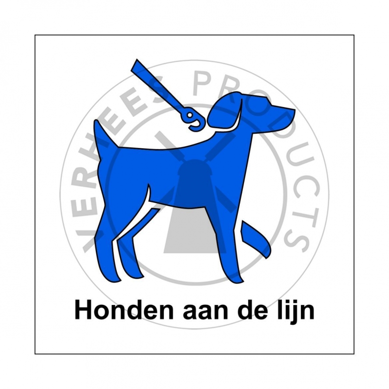 lijst magnetron Gietvorm Signalisatiebordjes honden aan de lijn