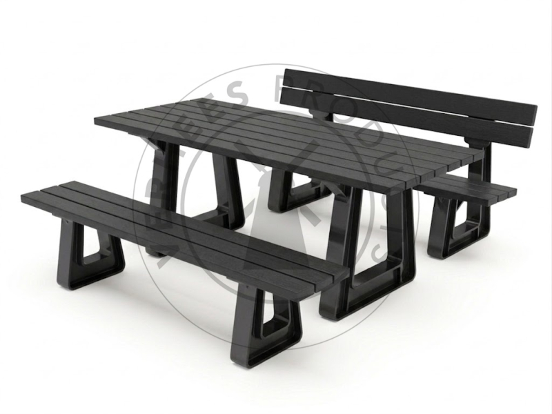 Kunststof picknickset 'Gent' 