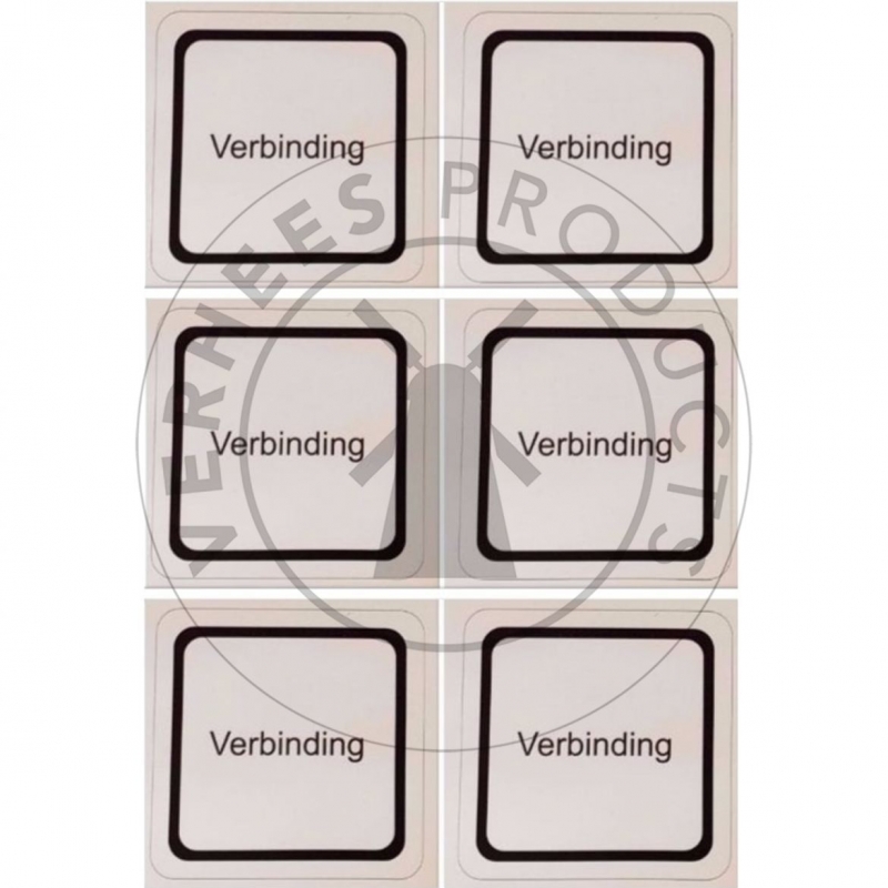 Verbindingssticker 