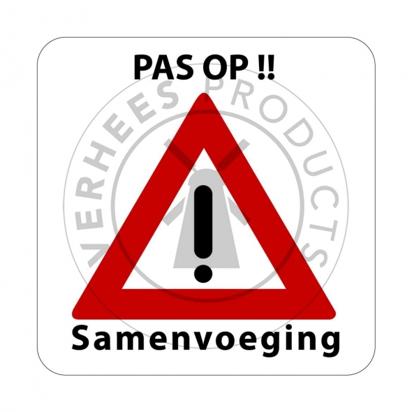 Signalisatie Waarschuwingsbord W9 