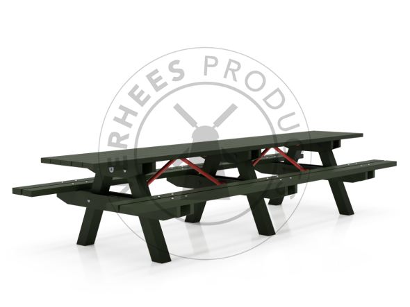 Kunststof Picknicktafel 'Zomer' XL 