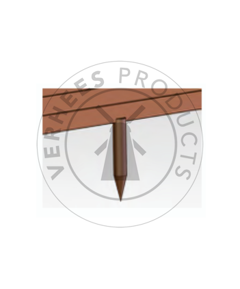 Schutting middensteun gerecycled kunststof – HAHN 
