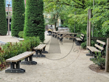 Bank Zoo in dierentuin