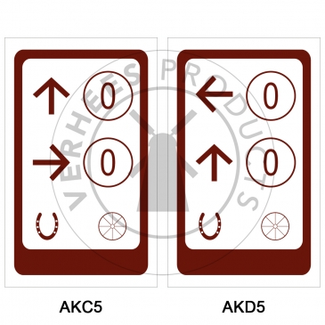 Bestelcode: AKC5 en AKD5