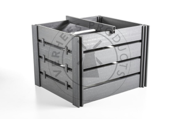 Kunststof compostbak classic versteviginglat - toepassing