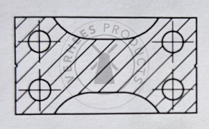 I-ligger technische tekening